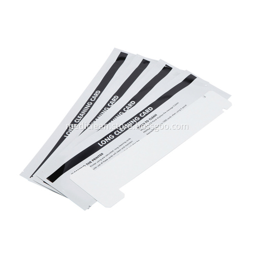 Zebra Long T Cleaning Cards 320mm